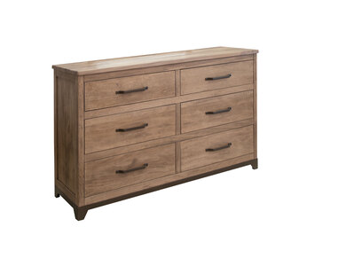 IFD8681DSR 6 Drawer Dresser "Natural Parota"