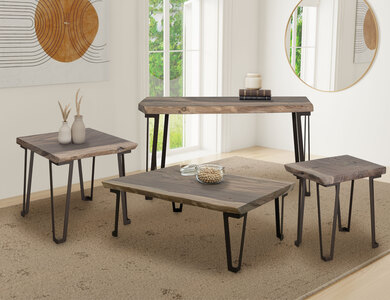 IFD8682CST Chairside Table "Natural Parota"