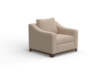 IUP868-ACH-175 Wooden Frame & Base, Armchair "Natural Parota"