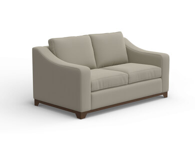 IUP868-LOV-151 Wooden Frame & Base, Loveseat "Natural Parota"