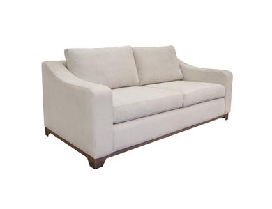 IUP868-LOV-161 Wooden Frame & Base, Loveseat "Natural Parota"