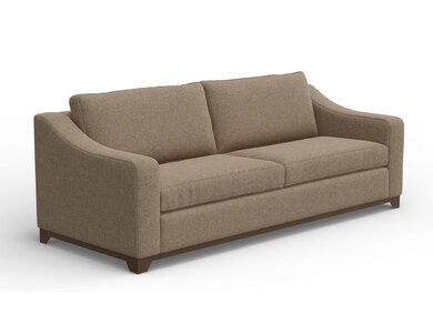IUP868-SOF-152 Wooden Frame & Base, Sofa "Natural Parota"