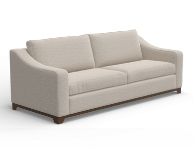 IUP868-SOF-161 Wooden Frame & Base, Sofa "Natural Parota"