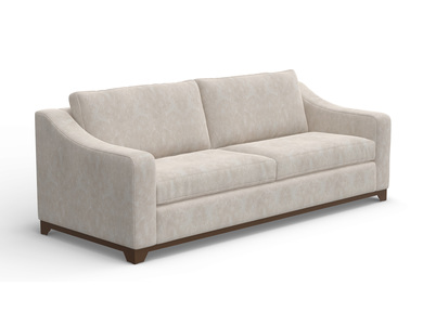 IUP868-SOF-210 Wooden Frame & Base, Sofa "Natural Parota"