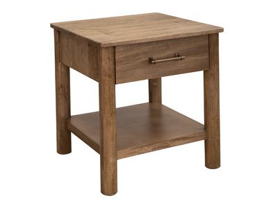 IFD7381END 1 Drawer End Table "Olimpia"
