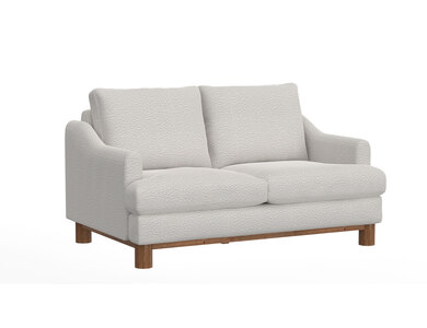 IUP738-LOV-101 Wooden Frame & Base, Loveseat "Olimpia"