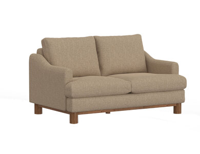 IUP738-LOV-152 Wooden Frame & Base, Loveseat "Olimpia"