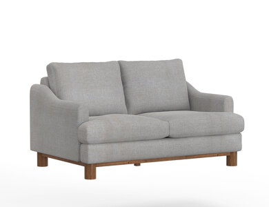 IUP738-LOV-161 Wooden Frame & Base, Loveseat "Olimpia"