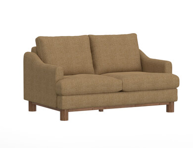 IUP738-LOV-175 Wooden Frame & Base, Loveseat "Olimpia"