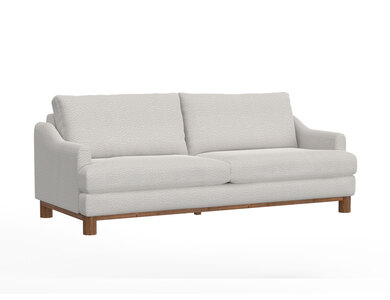 IUP738-SOF-101 Wooden Frame & Base, Sofa "Olimpia"