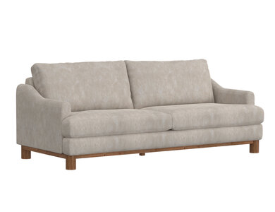 IUP738-SOF-210 Wooden Frame & Base, Sofa "Olimpia"