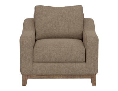 IUP541-ACH-152 Wooden Frame & Base, Armchair "Olivo"