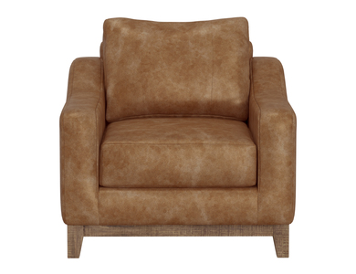 IUP541-ACH-202 Wooden Frame & Base, Armchair "Olivo"