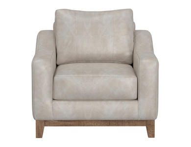 IUP541-ACH-210 Wooden Frame & Base, Armchair "Olivo"