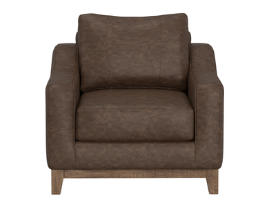 IUP541-ACH-212 Wooden Frame & Base, Armchair "Olivo"