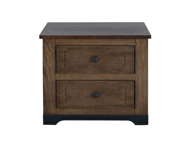 IFD8961NTS 2 Drawer, Nightstand "Parota III"