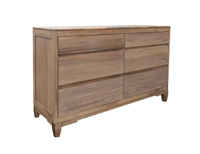 IFD6212DSR 6 Drawer Dresser "Parota Nova"
