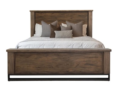 Bed - King Size "Natural Teca"