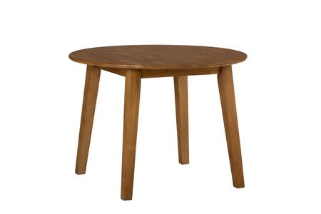 352-28 Simplicity Round Dropleaf Table