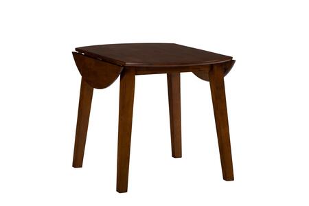 452-28 Simplicity Round Dropleaf Table
