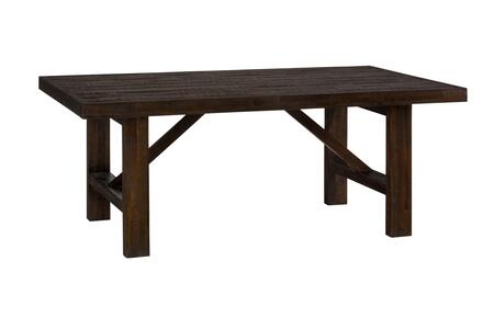 6pc 705-79 Kona Grove Dining Table W/(4) Slatback Chairs , Bench