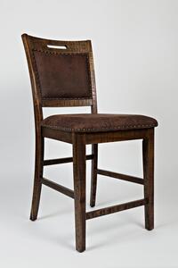 1511-BS380KD Cannon Valley Uph Back Stool (2/Ctn)