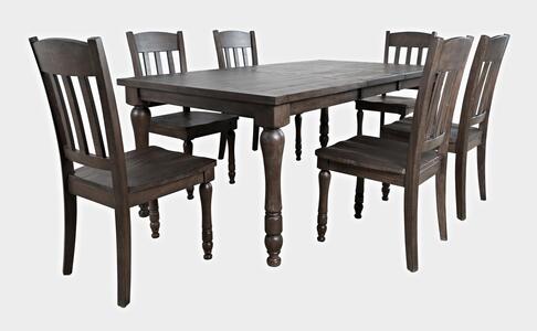 5pc 1700-42 Madison County Ext Dining Table W/(4) Chairs
