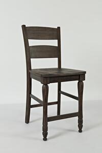 1700-BS401KD Madison County Ladderback Stool (2/Ctn)
