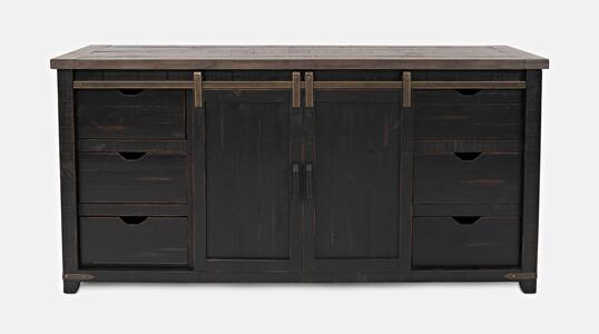 1702-70 Madison County 70" Barn Door Server