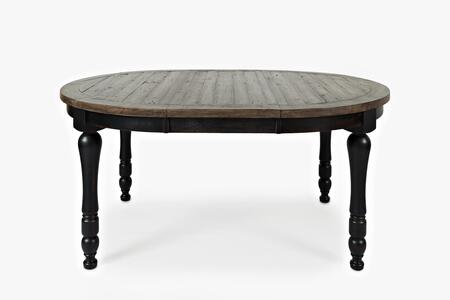 1702-66 Madison County Round To Oval Dining Table