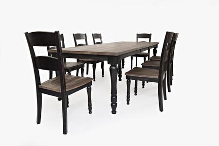 5pc 1702-106 Madison County Ext Table W/(4) Chairs
