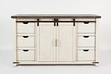 1706-35 Madison County 60'' Barn Door Server