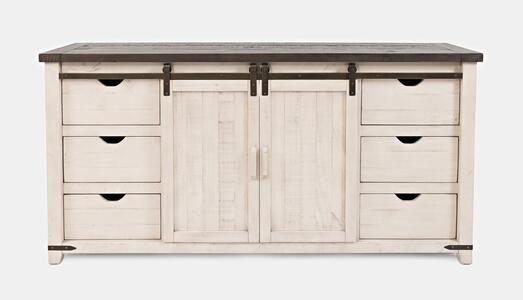 1706-70 Madison County 70'' Barn Door Server