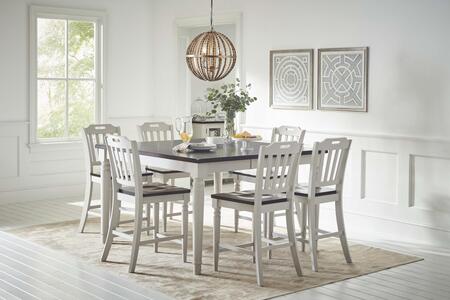 7pc 1771-60 Orchard Park Counter Table W/(6) Stools