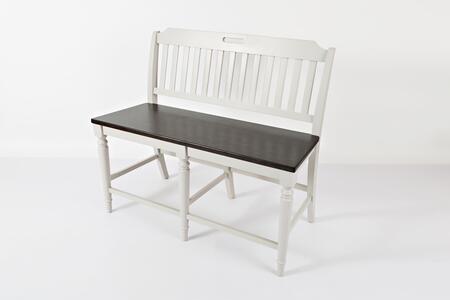 1771-BS48KD Orchard Park Slatback Counter Bench