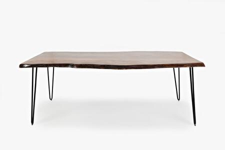 6pc 1781-79 Nature's Edge 79" Dining Table W/(4) Wooden Chairs , Bench
