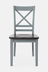 1815-373KD Asbury Park X Back Chair (2/Ctn)