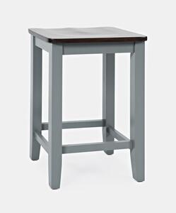 1816-BS175KD Asbury Park Backless Saddle Stool (2/Ctn)