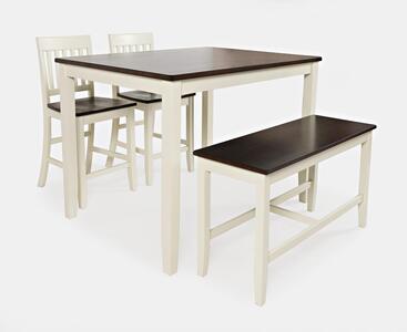 1826 Decatur Lane 4 Pack - Table, (2) Stools, Bench