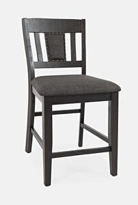 1839-BS405KD American Rustics Uph Slatback Stool (2/Ctn)