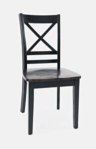 1845-373KD Asbury Park X Back Chair (2/Ctn)