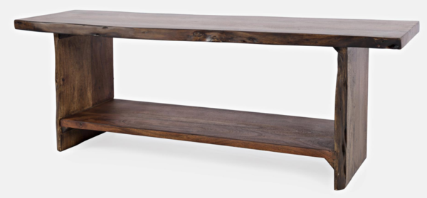 1730-193LC Cooper Storage Bench - Light Chestnut