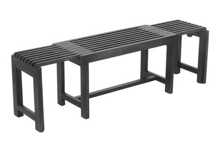 1730-191G Bradford Extendable Bench - Grey