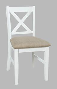 2025-340WHKD Hobson X Back Chair (1/Ctn) - White