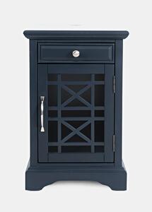 775-22 Craftsman Power Chairside Table - Navy Blue
