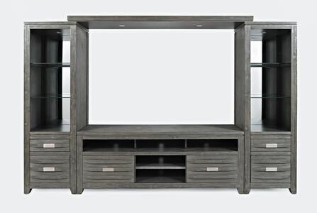 1854 Wall Altamonte Entertainment Wall - Brushed Grey