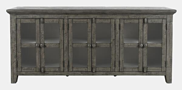 2130-7032 Rustic Shores 6 Door Low Cabinet