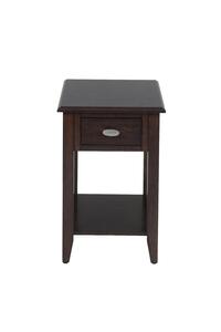 1030-7 Chairside Table - Merlot