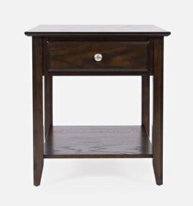1037-3 Espresso End Table