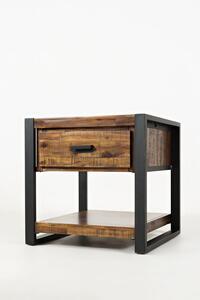 1690-6 Loftworks End Table W/2 Drawers